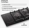 Klarstein MultiChef 5 Plaque Induction Et Gaz - 5 Zones, Voir les images du produit 8
