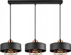 LUXOLAR -  Pendelleuchte 3 flammig Schwarz Kupfer E27 60 W Produktbild-Vorschau 5