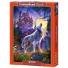 Puzzle 1000T Wolf im Mondschein Castorland Produktbild-Vorschau 1