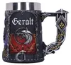 The Witcher Trinity Tankard, Schwarz, 15,5 cm Voir les images du produit