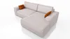 Ecksofa TOR mit Schlaffunktion. Farbe: Dove. Produktbild-Vorschau 6