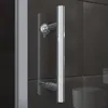SONNI Schiebetür 130x185cm Dusche Klarglas Duschwand Produktbild-Vorschau 7