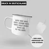 Trendation - Kaffee Jammert Nicht Lustige Emaille Tasse mit Produktbild-Vorschau 4