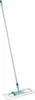 A floor wiper with a teal handle and a white mop head, presented against a white background. Produktbild-Vorschau