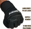 Boxhandschuhe MMA Kampfsport Kickboxen Halbfinger Produktbild-Vorschau 2