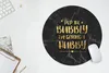 MuchoWow® Mauspad Mousepad Zitate - Braut zu sein - Gold - Produktbild-Vorschau 5