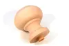 A wooden furniture foot is shown against a white background. Produktbild-Vorschau