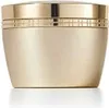 A close-up studio shot of a gold-colored cosmetic jar. Podgląd zdjęcia produktu