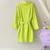 Milk&Moo Cacha Frog accappatoio da donna in velluto, Anteprima dell’immagine prodotto 2
