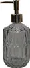 Clayre & Eef Seifenspender 400 ml Schwarz Glas Produktbild-Vorschau 1