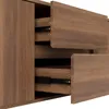 TV Lowboard 200 cm, abgerundeten Kanten & Ecken, Retro Produktbild-Vorschau 7