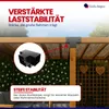 GeZu Impex Pfostenecke 4 Balken 81 x 81 mm Schwarz Produktbild-Vorschau 6