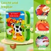 Montessori-Spielzeug, Baby-Aktivitätsbrett, Bilderbuch mit Produktbild-Vorschau 2