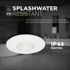 hoftronic LED Einbaustrahler 3W 2700K IP44 Weiß rund Produktbild-Vorschau 5