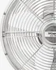Close-up of a silver fan grille with the brand name visible. Produktbild-Vorschau