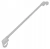 Mini Gardinenstange Silber 75–125 cm Teleskop Fenster Produktbild-Vorschau 2