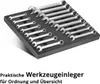 STAHLWERK Werkzeugwageneinlage mit 17-teiligem Produktbild-Vorschau 3