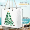 VOID Hund und Katze Weihnachtsbaum Strandtasche Shopper Produktbild-Vorschau 2