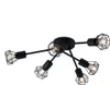 Globo Lighting Deckenleuchte Metall schwarz, 6x E14 Produktbild-Vorschau 6