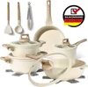JUST PERFECTO Induktions Töpfe Set - Pfannenset mit deckel Produktbild-Vorschau 1