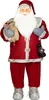 Dekoration MagicHome Weihnachten, Santa, rot, 120 cm Produktbild-Vorschau 1