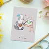 Mr. & Mrs. Panda Postkarte Gestalterinnen für visuelles Produktbild-Vorschau 2