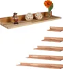 Wandregal Wandboard Holzregal Bücherregal Eiche Regal Produktbild-Vorschau 1