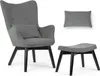 Sofotel 2040: sillón orejero con reposapiés Norse, color Vista previa de la imagen del producto 1