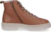 A side view of a brown leather boot. Anteprima dell’immagine prodotto