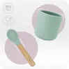 MoMi AMI - Kindergeschirr Set Silikon - Essensset für Produktbild-Vorschau 5