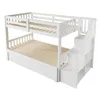 Flieks Etagenbett 90x200cm/180x200cm mit Ausziehbett, Produktbild-Vorschau 10