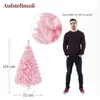 Yaheetech 124 cm Künstlicher Weihnachtsbaum mit 208 Spitzen Produktbild-Vorschau 3