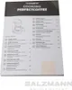 A page from a manual showing a table of contents for a coffee maker in multiple languages. Produktbild-Vorschau