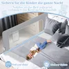 LZQ 180cm Skladacia ochrana postele Ochrana detskej Náhľad obrázku produktu 9