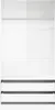 vidaXL Kleiderschrank Hochglanz-Weiß 100x50x200 cm Produktbild-Vorschau 4