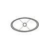 Light & Living - Lampenschirm oval Velours - Schwarz - Produktbild-Vorschau 5