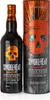 A bottle of Smokehead Rum Rebel Islay Single Malt Scotch Whisky and its cylindrical packaging are displayed against a white background. Produktbild-Vorschau
