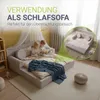 Kanapa dla dzieci Juskys Kayo – sztruksowa, modułowa i Podgląd zdjęcia produktu 2