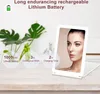 Przenośne lusterko do makijażu z oświetleniem, składane Podgląd zdjęcia produktu 8