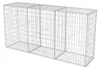 vidaXL Gabionenkorb Stahl 200×50×100 cm Produktbild-Vorschau 1
