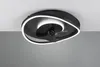 Ventilateur de plafond avec lampe LED et télécommande, noir Voir les images du produit 3