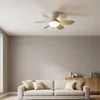 Mini stropný ventilátor s LED osvetlením a diaľkovým Náhľad obrázku produktu 7