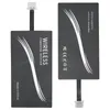 Two black wireless charging receiver adapters are shown side-by-side against a white background. Produktbild-Vorschau