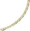 Armkette echt Gold 375 (9 kt)  bicolor mit Diamantschliff Produktbild-Vorschau 2