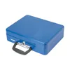 Geldkassette mit Tragegriff von HMF mit 30 cm Breite in blau Voir les images du produit