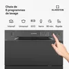Klarstein Mini Lave Vaisselle de 6 Couvert, Lave-vaisselles Voir les images du produit 3