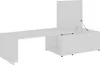 vidaXL Couchtisch Weiß 150x50x35 cm Holzwerkstoff Produktbild-Vorschau 6