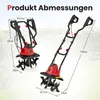 Elektrische Bodenfräse 750 W - 32 cm Breite, 22 cm Tiefe, Produktbild-Vorschau 2