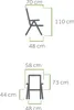 MWH Savoy Multi PositionsSessel - Material: Metall, Farbe: Produktbild-Vorschau 7
