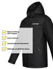 KIRKJUBØUR® "Skadi" Herren Skijacke schwarz Gr. XL | KJ-68 Produktbild-Vorschau 3